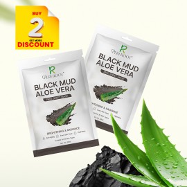 Perfroot Black Mud Aloevera Face Sheet Mask 20ml