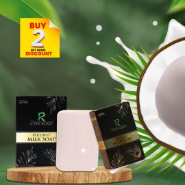 Perfroot Traditional Hand Made Coconut Milk Soap 100g