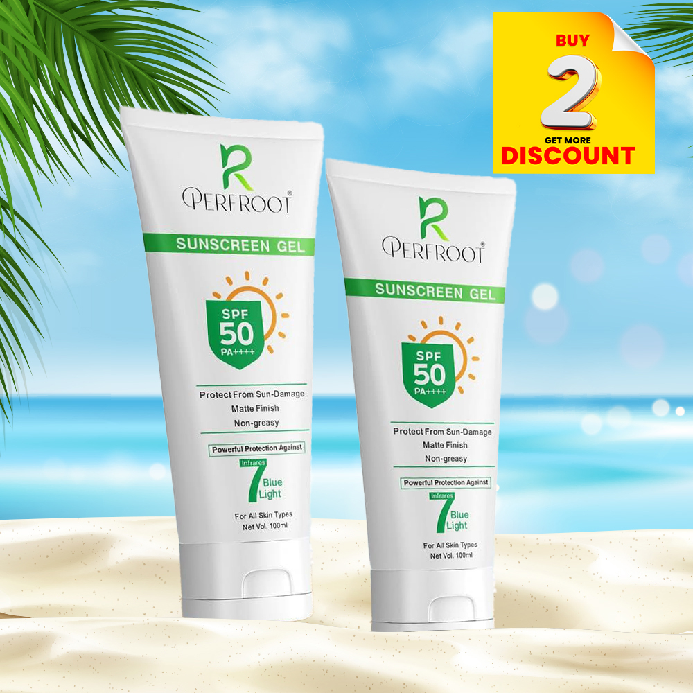 Perfroot Sunscreen Gel SPF 50 PA++++  100 ml