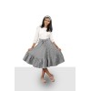 Dolley Madison Front Opened  Mid-length skirt