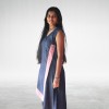 Dolley Madison stylish, angled denim kurti