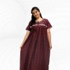 Dolley Madision Women's Free Style Semi Cotton Maxi