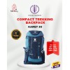 Compact Trekking Backpack - Kamet 30 (Navy Blue)