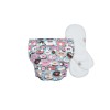 HUGBAE Reusable Cloth Diaper Blue donut