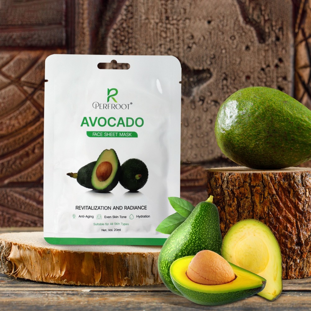 Perfroot Avocado Face Sheet Mask 20ml