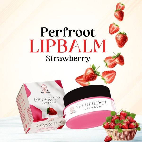 Perfroot Strawberry Lipbalm 12gm